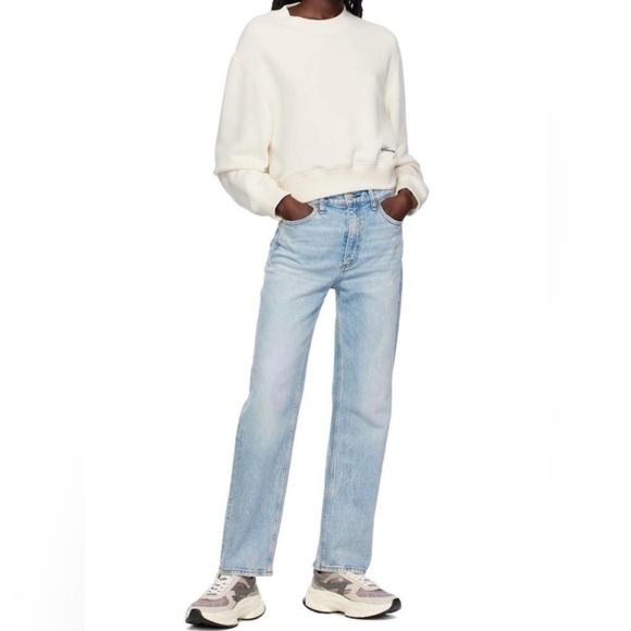 Rag & Bone RB Legacy Runner Sneakers in Grey Leather/ Suede - NWT - Picture 4 of 14